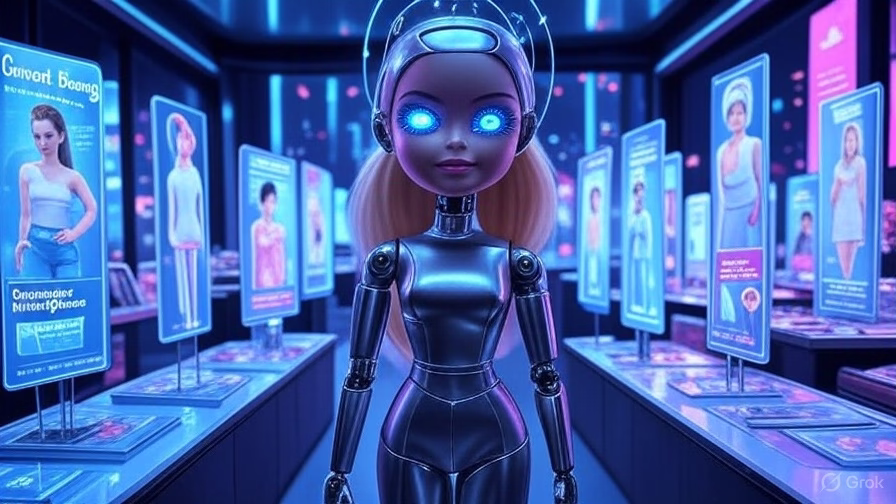 Barbie dopée à l'IA