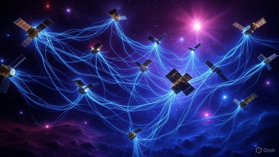 Three-Body Computing Constellation