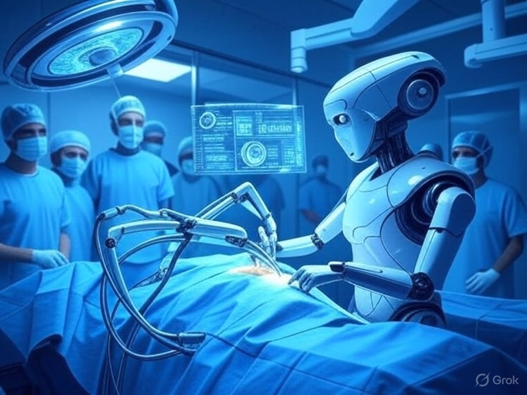 Chirurgie avec intelligence artificielle