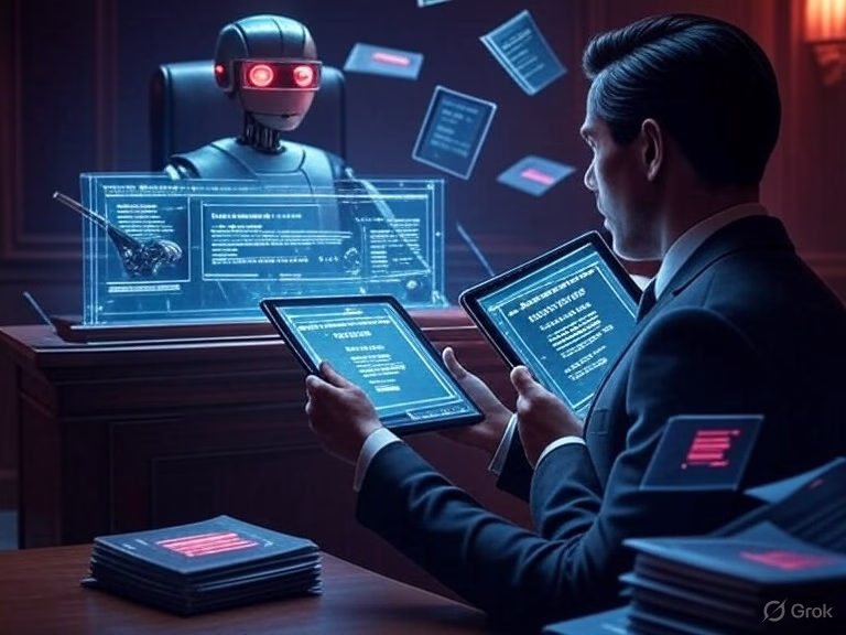 Intelligence artificielle dans les tribunaux