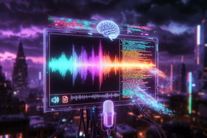 Transcrire audio IA