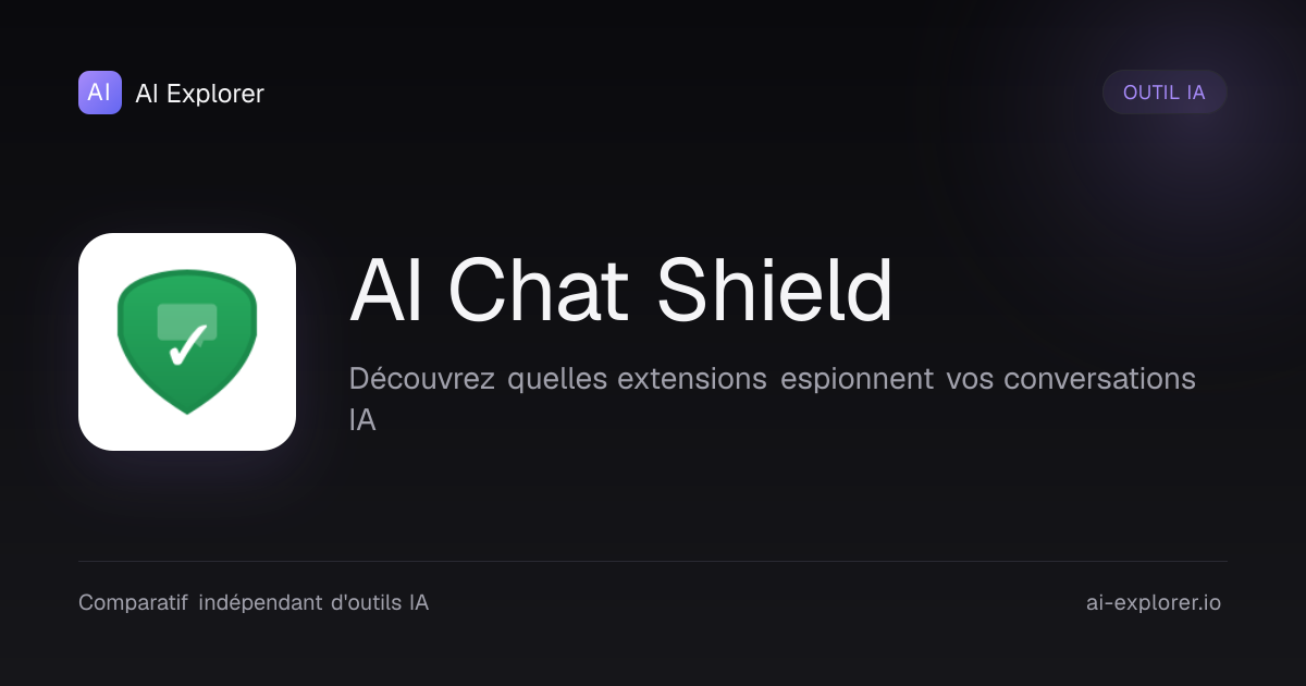 AI Chat Shield - Avis, Prix et Alternatives