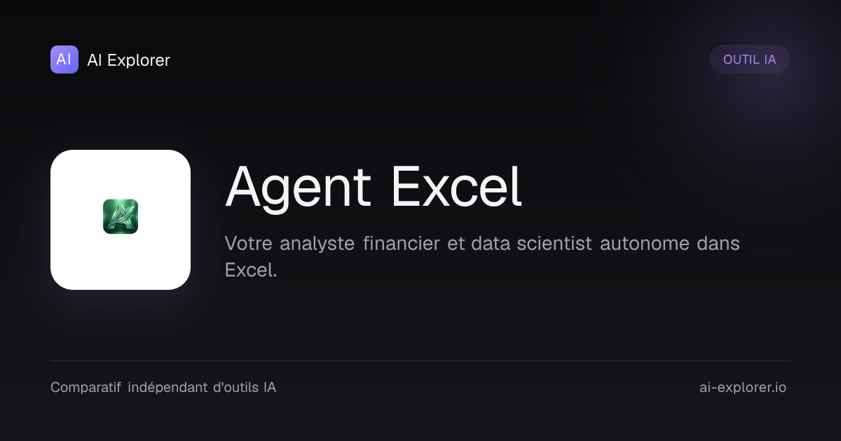 Agent Excel - Avis, Prix et Alternatives