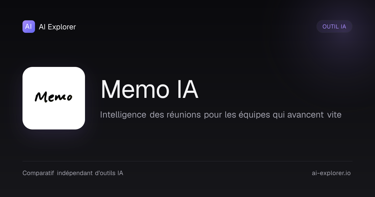 Memo IA - Avis, Prix et Alternatives